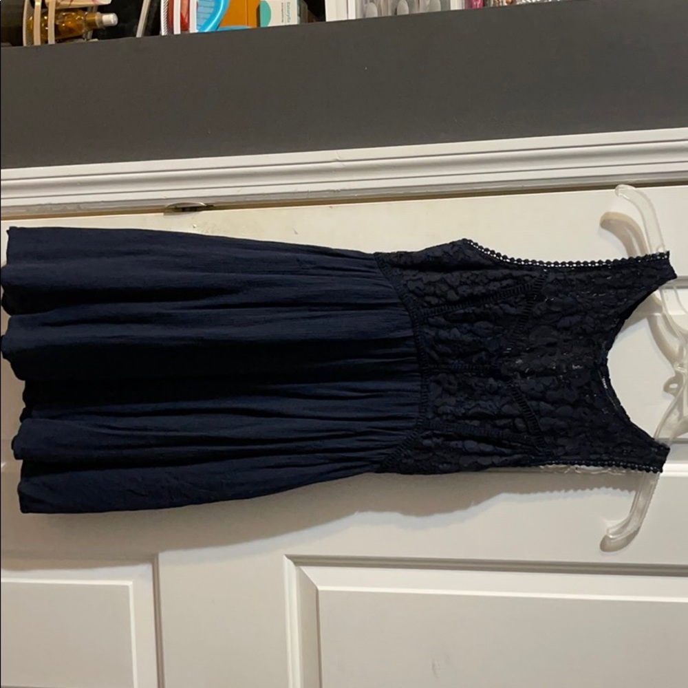 Women’s navy blue dress